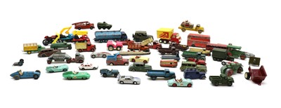 Lot 243 - A collection Dinky Toy and Supertoy cars