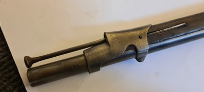 Lot 107 - A Flintlock three-band musket