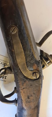 Lot 107 - A Flintlock three-band musket