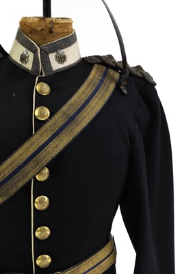 Lot 164 - A large collection of British Army dress uniforms