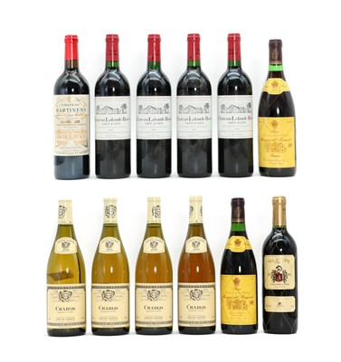 Lot 212 - A selection of red and white wines