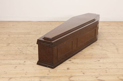 Lot A rare full-sized Bakelite coffin