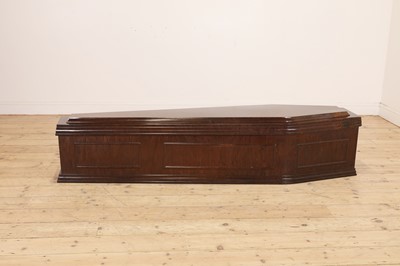 Lot 276 - A rare full-sized Bakelite coffin