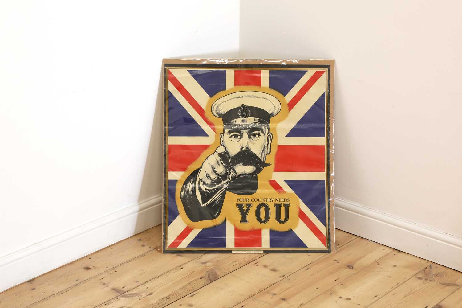 Lot 539 - An 'I Was Lord Kitchener's Valet' secondhand store poster