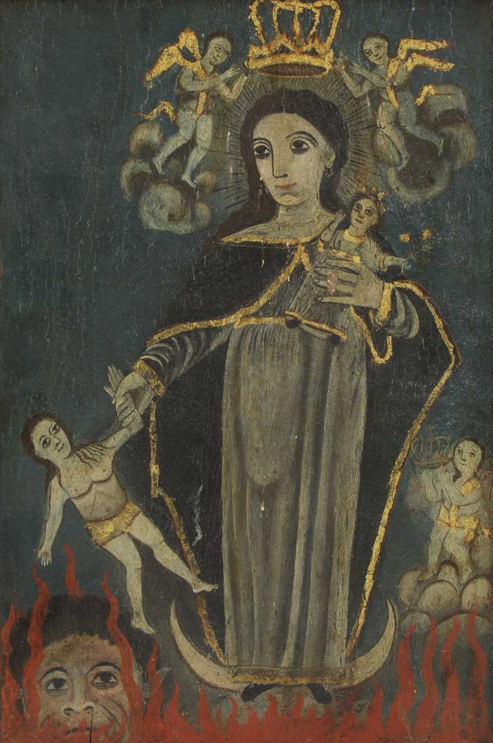 Lot 2 - Mexican School, 19th century