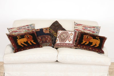 Lot 59 - A group of seven cushions