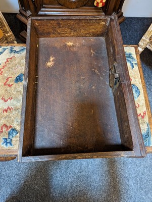 Lot 67 - A walnut credenza