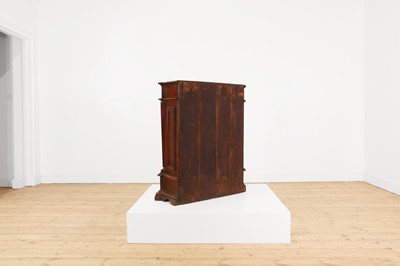 Lot 67 - A walnut credenza