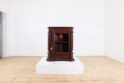 Lot 67 - A walnut credenza
