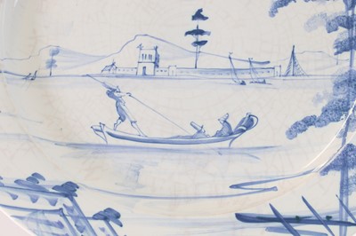 Lot 75 - An assembled collection of tin-glazed earthenware by Isis Ceramics