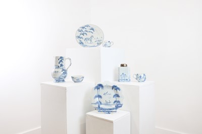 Lot 75 - An assembled collection of tin-glazed earthenware by Isis Ceramics