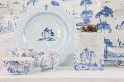 Lot 75 - An assembled collection of tin-glazed earthenware by Isis Ceramics