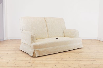 Lot 46 - A two-seat 'Connaught' sofa by Peter Dudgeon, London