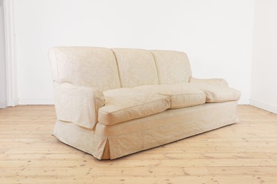 Lot 36 - A three-seat 'Connaught' sofa by Peter Dudgeon, London