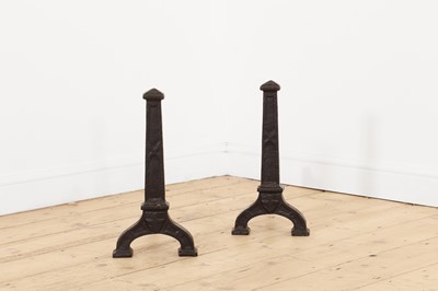 Lot 32 - A cast iron fireback in the 17th century style