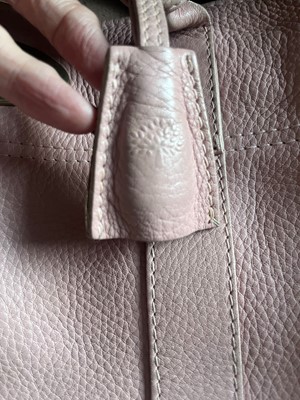 Lot 1472 - A Mulberry pink leather Bayswater bag