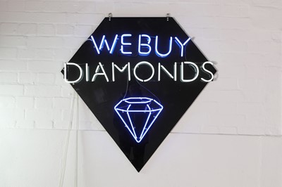 Lot 542 - 'We Buy Diamonds'