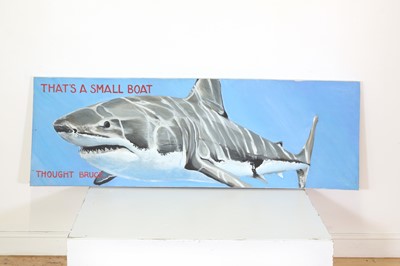 Lot 329 - 'That's a small boat thought Bruce...'