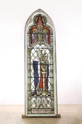 Lot 273 - A stained glass window