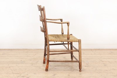 Lot 40 - A Cotswold ash armchair