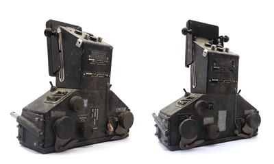 Lot 231 - A pair of R88 Vulcan radar operator's cameras