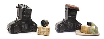 Lot 230 - A pair of R88 Vulcan radar operator's cameras
