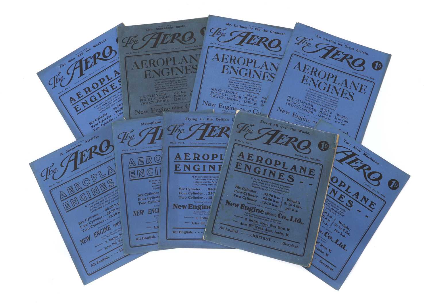 Lot 251 - The AERO Magazine: Volume 1, numbers 1-9