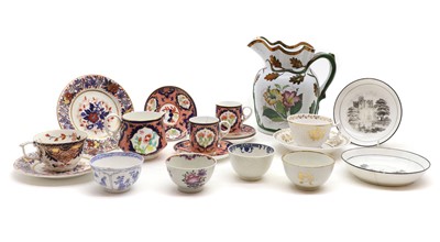 Lot 145 - A collection of English ceramics