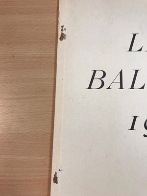 Lot 214 - Les Ballets, 1933