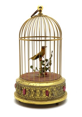 Lot 330 - A German caged bird automation