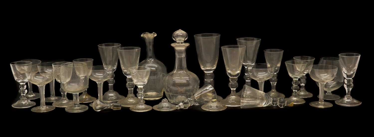 Lot 287 - A large collection of glassware