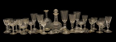 Lot 287A - A large collection of glassware