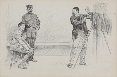 Lot 70 - PHIL MAY: Six Original Artworks, 1891-93