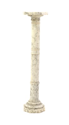 Lot 495 - A marble column or jardiniere stand