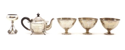 Lot 41 - A collection of silver tennis trophies