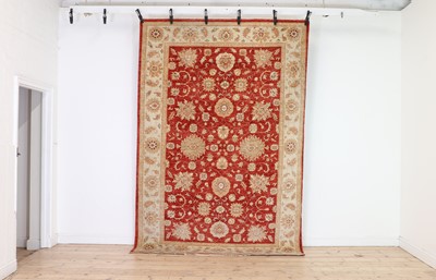 Lot 368 - An Afghan Ziegler carpet