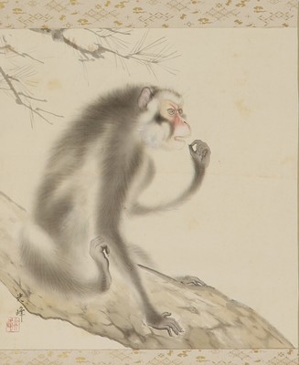 Lot 300 - A Japanese hanging scroll