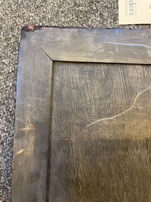 Lot 89 - A Chinese porcelain plaque