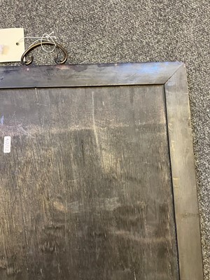 Lot 89 - A Chinese porcelain plaque