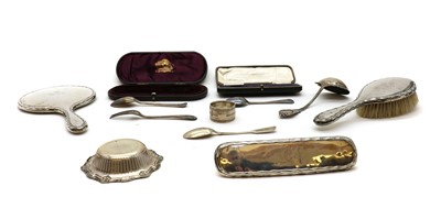 Lot 69 - A group of silver items