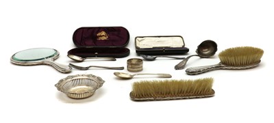 Lot 69 - A group of silver items