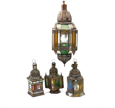 Lot 391 - A Moroccan lantern