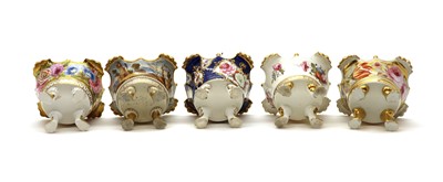 Lot 166 - A large collection of Spode porcelain potpourri vases