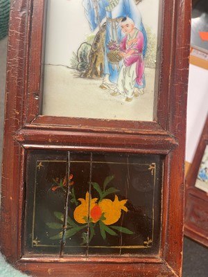 Lot 97 - Three pairs of Chinese panels