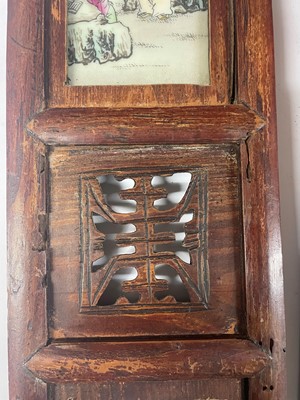 Lot 97 - Three pairs of Chinese panels