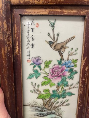 Lot 97 - Three pairs of Chinese panels