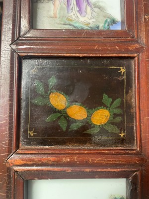 Lot 97 - Three pairs of Chinese panels