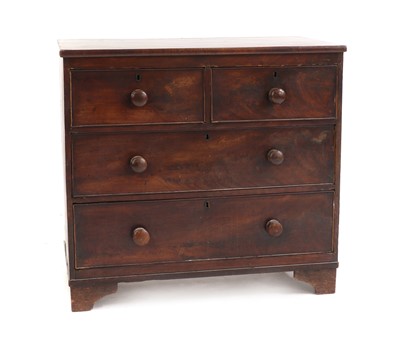 Lot 519 - A Victorian mahogany chest of drawers