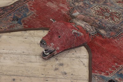Lot 494 - A Persian 'bear' rug