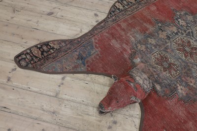 Lot 494 - A Persian 'bear' rug